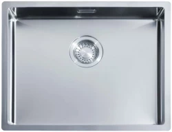 ABK Bingara stainless steel sink extra shallow 10 cm disabled access flush-mounted undermount and top-mount BIN5010FVI