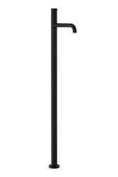 Waterevolution Flow Floor standing bathtub mixer black T134PR