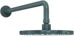Waterevolution Flow glavna prha 250mm z zidno povezavo Gun Metal T164125GME