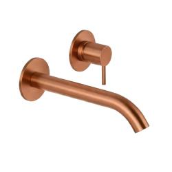 SB Round basin mixer tap in stainless steel 316 102mm