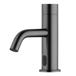 Waterevolution Flow elektronisch wastafelkraan met infrarood op batterijen Gun Metal T110GME