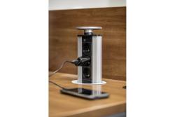 Pull-out desk outlet fi 100