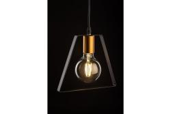 Deckenleuchte OXALIS, 3161, AC220-240V, 50/60Hz, 1*E27, IP20, 22CMX20CM, einzeln, schwarz