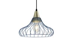 Deckenleuchte LOTTE, 2660, AC220-240V, 50/60Hz, 1*E27, IP20, Durchmesser 33 CM, einzel, blau