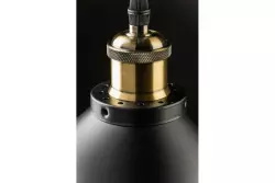 Decor Mani black gold metal pendant lamp diameter 30 cm 4076