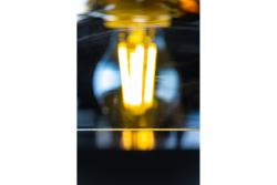 Deckenleuchte MARITE, 7085, AC220-240V, 50/60Hz, 1*E27, IP20, Durchmesser 26 CM, einzeln, schwarz/gold