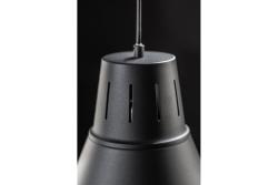 Deckenleuchte GIANNI L,8136,AC220-240V,50/60Hz,1*E27, max.40W, IP20, Durchmesser 32cm, einzeln, schwarz
