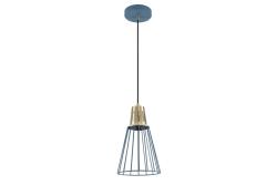 Deckenleuchte KALIOPE, 8266, AC220-240V, 50/60Hz, 1*E27, max.40W, IP20, Durchmesser 18cm, einzeln, blau