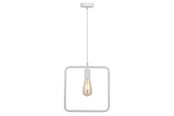 Deckenleuchte LIJA, 2692, Quadrat, AC220-240V, 50/60Hz, 1*E27, max.40W, r.29cmx10cm, einzeln, weiß