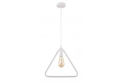 Deckenleuchte GIJA, 2812, Dreieck, AC220-240V, 50/60Hz, 1*E27, max.40W, IP20, 38cmx10cm, einzel, weiß