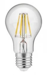 Decor Lumiere round LED lamp E27 Filament neutral white 3000K Clear glass 60mm