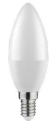 Decor Lumiere oval LED lamp E14 cool white 4000K Clear glass 38mm