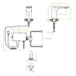 Aquadesign Sensor keukenmengkraan chroom