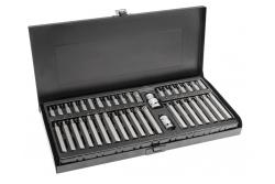 Hoegert 40-piece screwdriver bits set metal box 1208959905