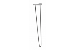 Hairpin ARTO noga z nogo, 2 palici, 10 x 711 mm, črna 1208963520