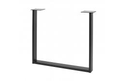 Okvir noge GTV INDUSTRIA, pravokotnik, V=710 mm, Š=820 mm, profil 80 x 20, jeklo, črno 1208963595