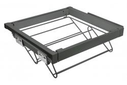 Drawer Elite for shoes 600 mm with soft closing, gray anthracite 1208966318