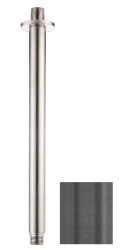 Waterevolution flow plafondsteun 40 cm PVD Gun Metal T164540GME