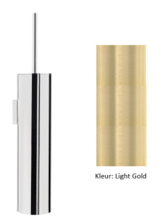 Waterevolution Flow WC-ščetka set za stensko montažo PVD Light Gold A241WGE