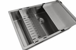 Pure.Sink Comfort inzetbak voor spoelbak Gun Metal COL-GunMetal