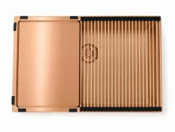Pure.Sink Comfort rolmat spoelbak Koper RM-Copper