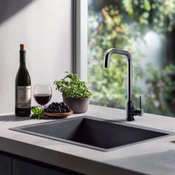 Pure.Sink Elite Steel Pure keukenkraan PVD Gun metal PS8010-61
