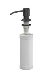 Quadri Manchester Dispensador de Jabón Empotrado Negro, recargable desde arriba 1208967652
