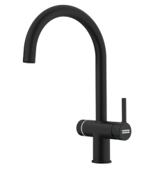 Franke Maris water hub 7L boiler 3-1 met Touch electronische  kokend water kraan mat zwart 160.0713.604