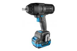 HÖGERT accu-slagmoersleutelset, borstelloos, 1000 Nm, 18V met accu, oplader