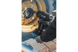 HÖGERT accu-slagmoersleutelset, borstelloos, 1000 Nm, 18V met accu, oplader