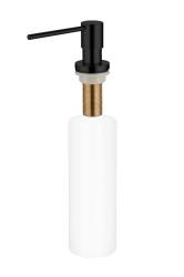 Ausmann Lirio Built-in Soap Dispenser Anthracite refillable from the top 1208971204