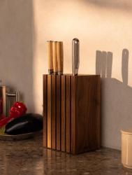 Woodsea Block Oak M - Oak Knife Holder Block 17x12 cm 1208971610