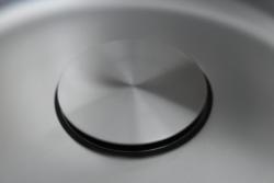 Pure.Sink Rondo RVS Ronde Spoelbak Vlakinbouw, Onderbouw en Opbouw 37 cm PRN38-02