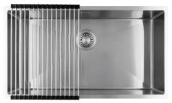 Pure.Sink Luxion Grote RVS spoelbak 74x40 cm onderbouw, vlakinbouw en opbouw PLX7440-02