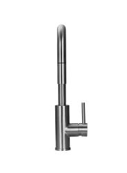 Pure.Sink Luxion massief RVS keukenkraan square met uittrekbare uitloop PLXSQUA-02