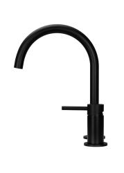 Pure.Sink Luxion 2-gats Mat Zwarte keukenkraan met ronde uitloop PLX2HR-10
