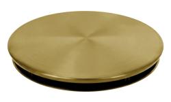 Pure.Sink Universal afvoer bedekking, korfplug kapje Goud rond geslepen deksel voor putje WSTCOV-60