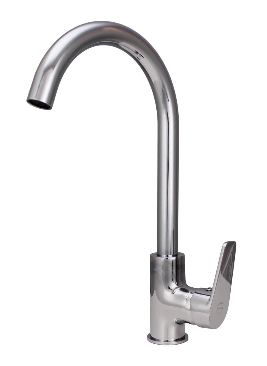 Aquanello Casa Chrom Einhebel-Küchenarmatur CR-1201-CS