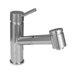 Aquanello Voss Keukenmengkraan Chroom met Uittrekbare Uitloop en Sproeifunctie CR-7200-VS