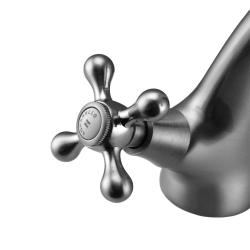 Aquanello Heritage Ascot Klassieke Nostalgische Wastafelmengkraan RVS NB-4101-HA