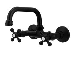 Aquanello Heritage Ascot Classic Kitchen Faucet Black BL-4110-HA