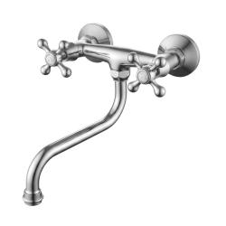 Aquanello Heritage Ascot Classic Kitchen Wall Faucet CR-4111-HA