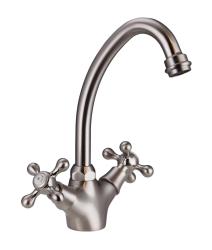 Aquanello Heritage Ascot Traditional Kitchen Mixer RVS NB-4004-HA