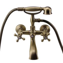 Aquanello Ascot Bronze Tub Faucet with Handshower BN-3002-HA