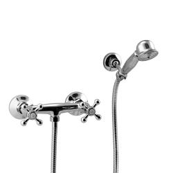 Aquanello Heritage Ascot Shower Set Chrome Handshower CR-2002-HA