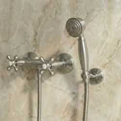 Aquanello Heritage Collection Klassischer Handbrausehalter aus Edelstahl NB-9003-HC