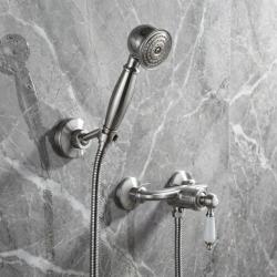 Aquanello Heritage Manor Klassische Duscharmatur aus Edelstahl NB-2001-HM