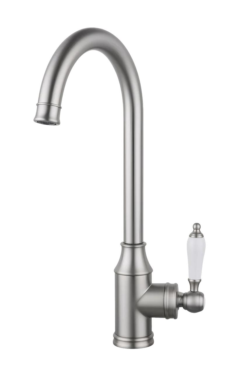 Aquanello Heritage Manor Klassische Küche – Nostalgischer Küchenarmatur aus Edelstahl NB-9001-HM