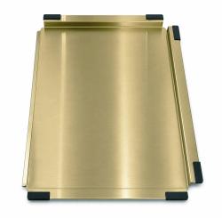 Pure.Sink Comfort Gold-colored mobile drain tray, 430x325mm, for sink, PEXTRAY-60