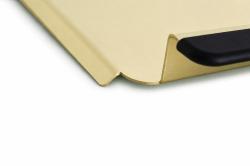 Pure.Sink Comfort gouden mobiele afdruipschaal afdruipplaat 430x325mm voor spoelbak PEXTRAY-60